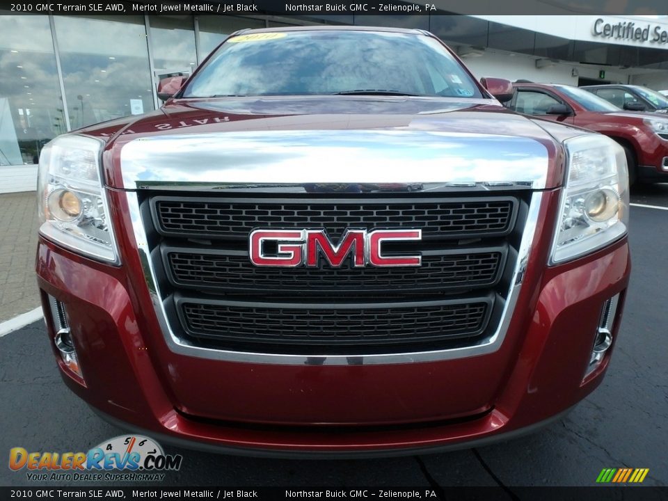 2010 GMC Terrain SLE AWD Merlot Jewel Metallic / Jet Black Photo #2