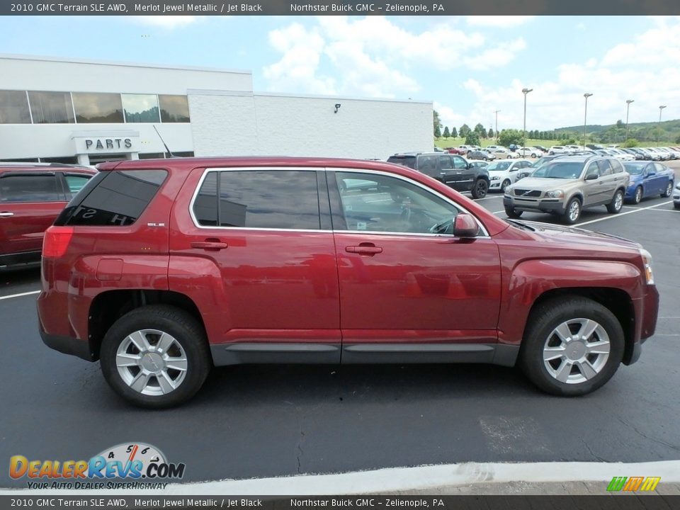 2010 GMC Terrain SLE AWD Merlot Jewel Metallic / Jet Black Photo #5
