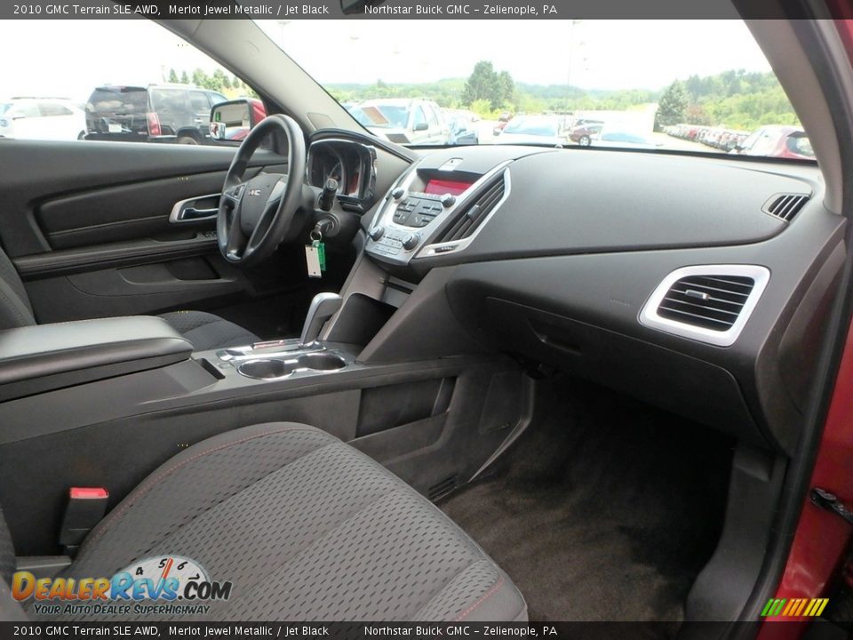 2010 GMC Terrain SLE AWD Merlot Jewel Metallic / Jet Black Photo #6