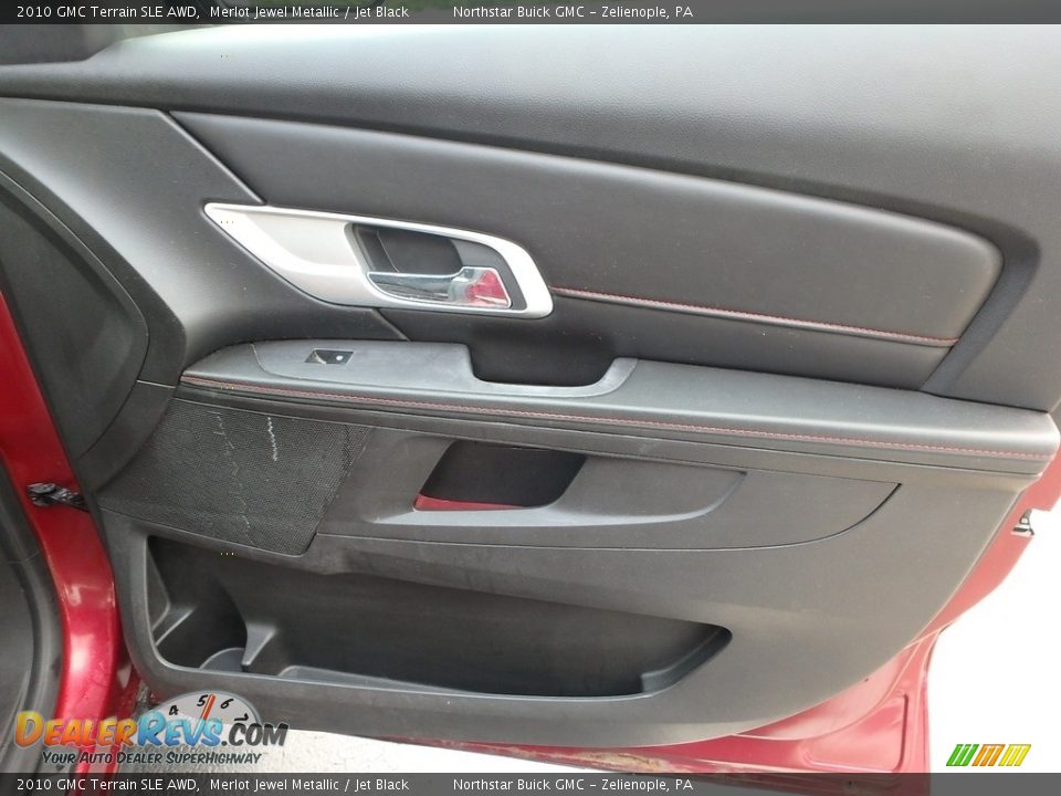2010 GMC Terrain SLE AWD Merlot Jewel Metallic / Jet Black Photo #7