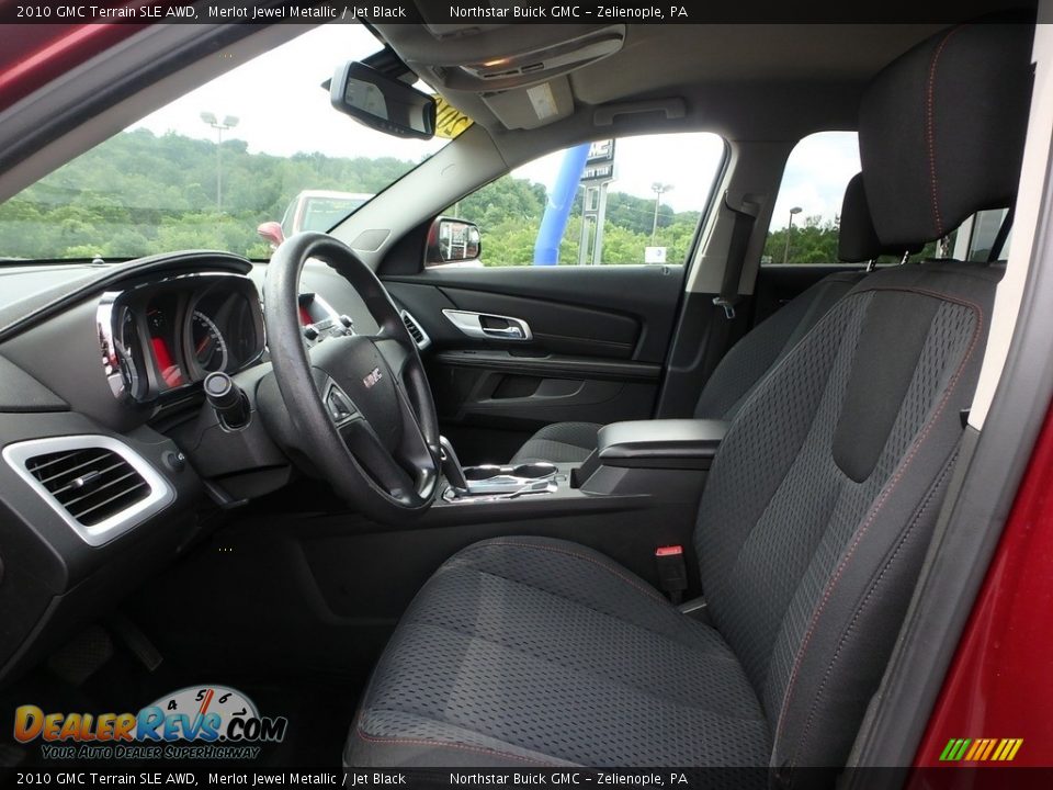 2010 GMC Terrain SLE AWD Merlot Jewel Metallic / Jet Black Photo #15