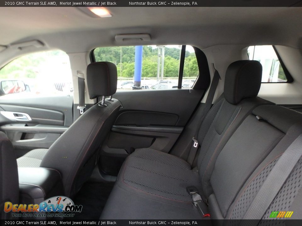 2010 GMC Terrain SLE AWD Merlot Jewel Metallic / Jet Black Photo #16