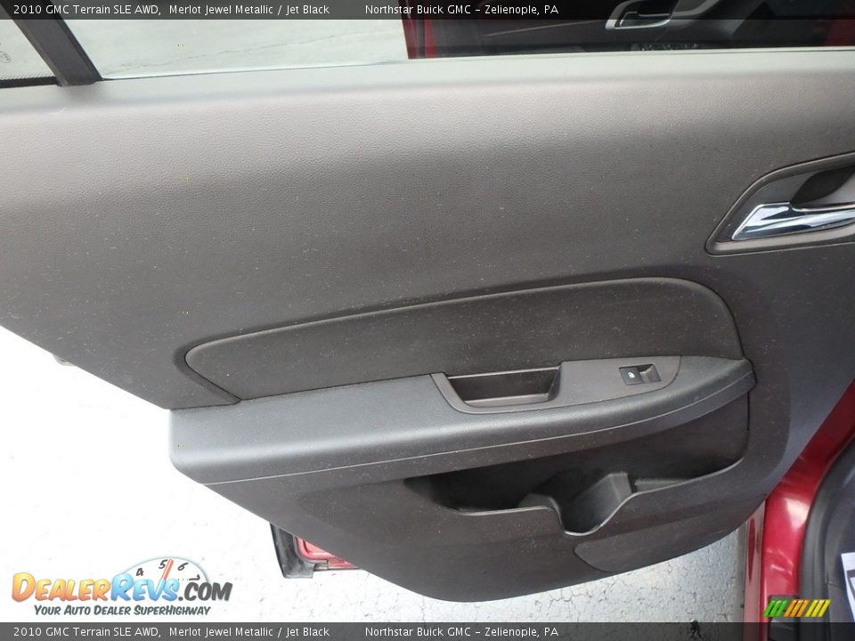 2010 GMC Terrain SLE AWD Merlot Jewel Metallic / Jet Black Photo #18