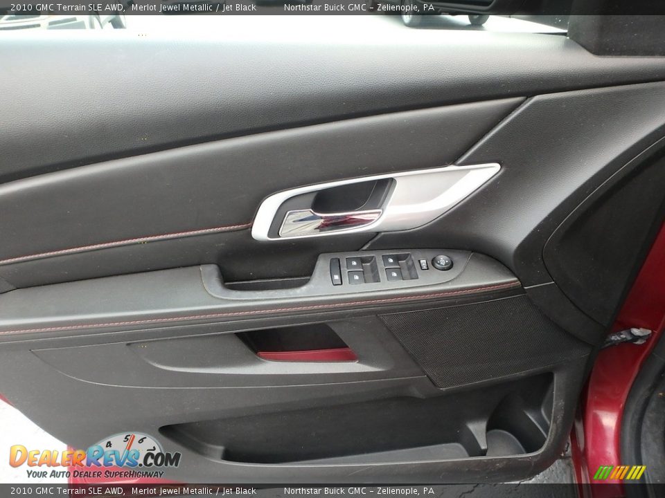 2010 GMC Terrain SLE AWD Merlot Jewel Metallic / Jet Black Photo #19