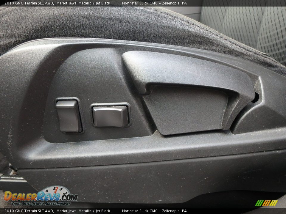 2010 GMC Terrain SLE AWD Merlot Jewel Metallic / Jet Black Photo #20