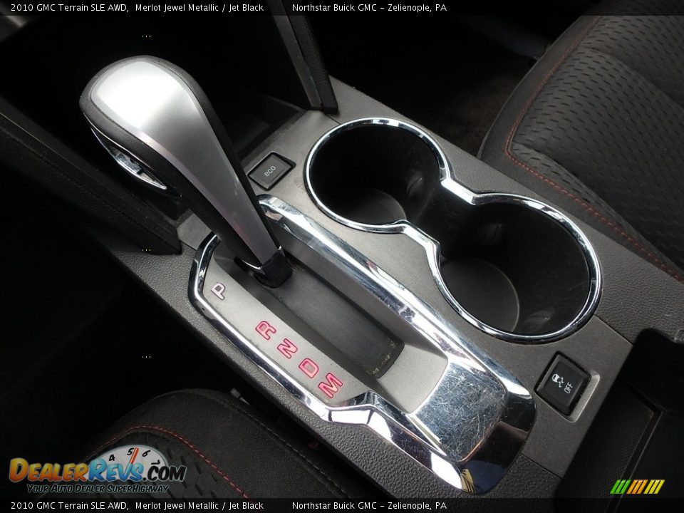 2010 GMC Terrain SLE AWD Merlot Jewel Metallic / Jet Black Photo #22
