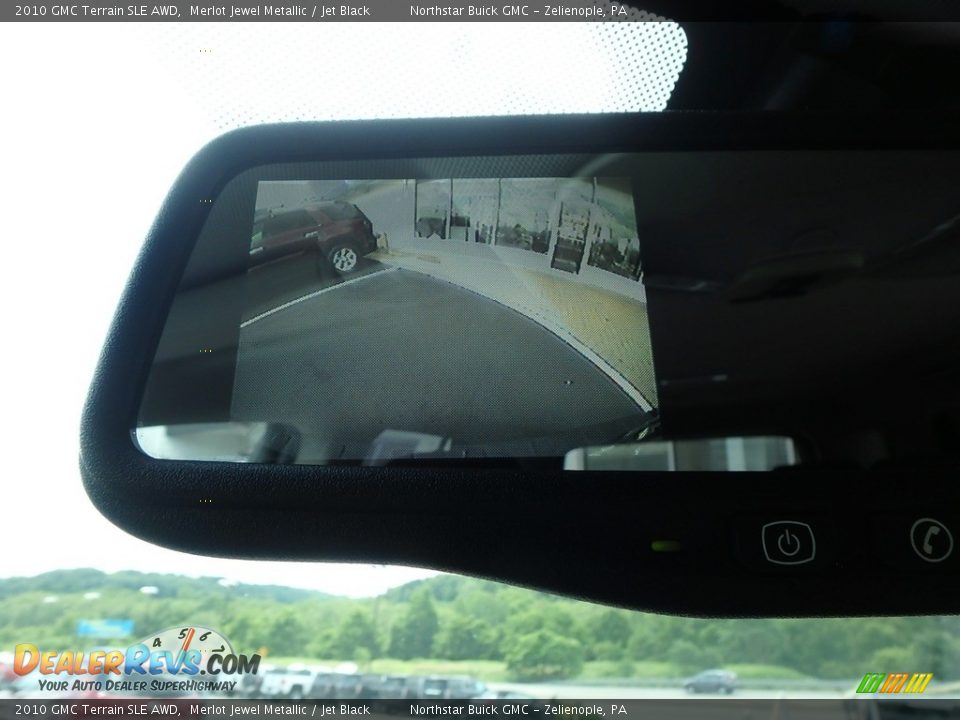 2010 GMC Terrain SLE AWD Merlot Jewel Metallic / Jet Black Photo #26