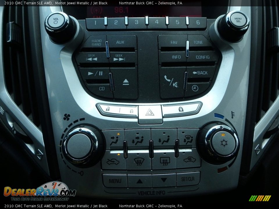 2010 GMC Terrain SLE AWD Merlot Jewel Metallic / Jet Black Photo #27