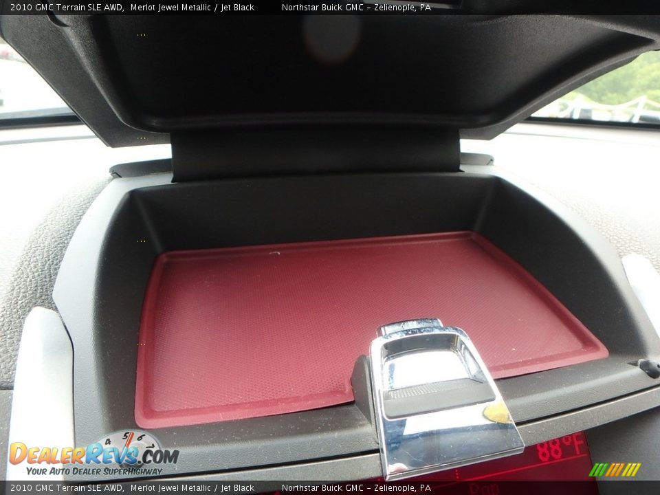 2010 GMC Terrain SLE AWD Merlot Jewel Metallic / Jet Black Photo #29