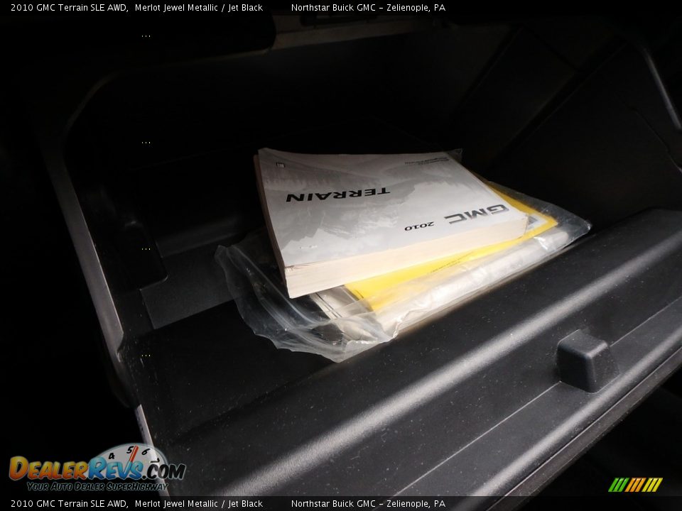 2010 GMC Terrain SLE AWD Merlot Jewel Metallic / Jet Black Photo #30