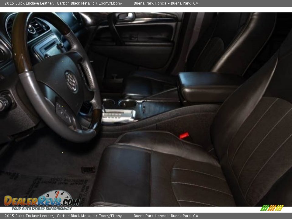 2015 Buick Enclave Leather Carbon Black Metallic / Ebony/Ebony Photo #3