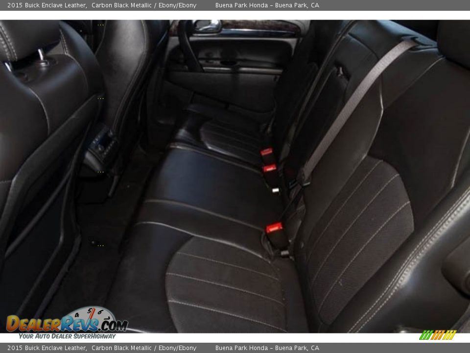 2015 Buick Enclave Leather Carbon Black Metallic / Ebony/Ebony Photo #4