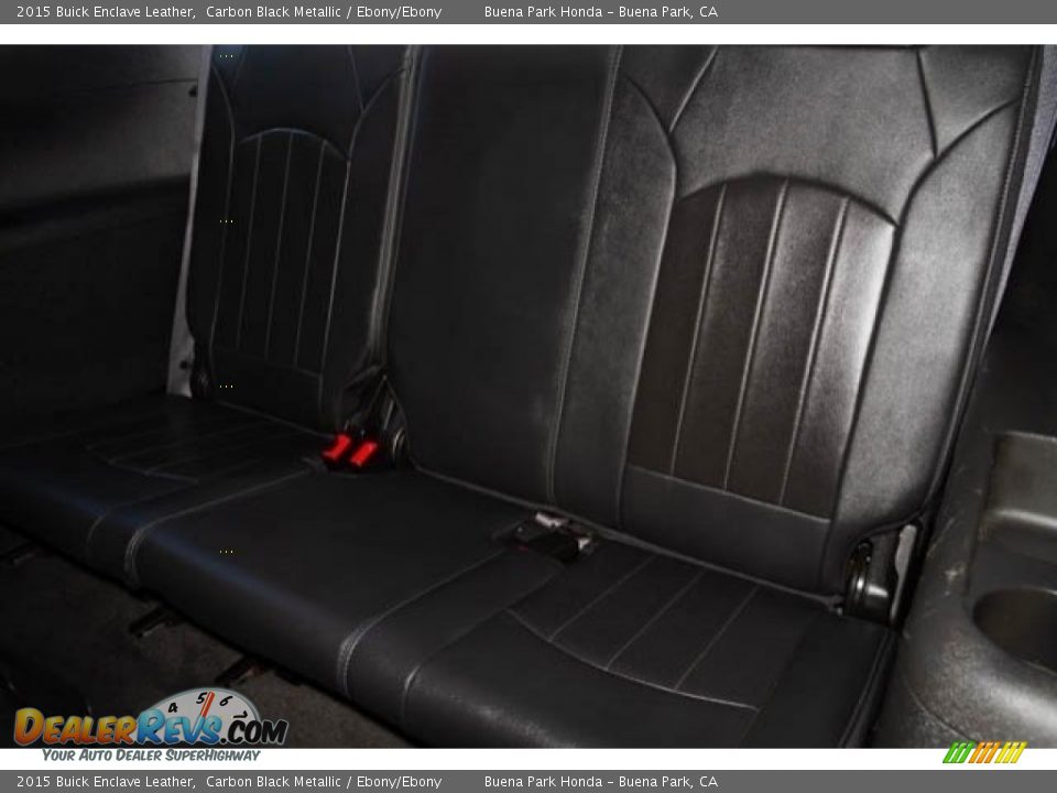 2015 Buick Enclave Leather Carbon Black Metallic / Ebony/Ebony Photo #18