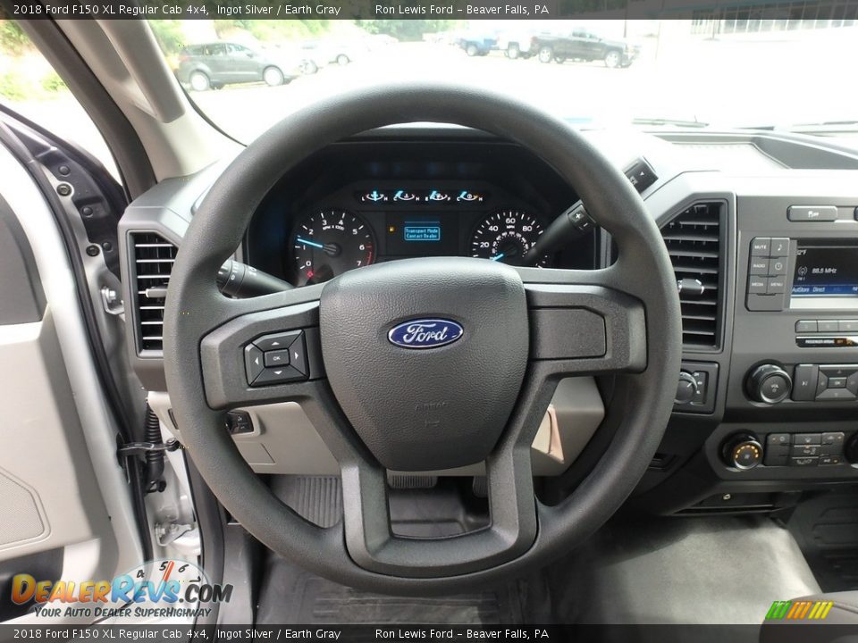2018 Ford F150 XL Regular Cab 4x4 Steering Wheel Photo #17