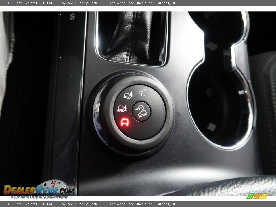 2017 Ford Explorer XLT 4WD Ruby Red / Ebony Black Photo #2