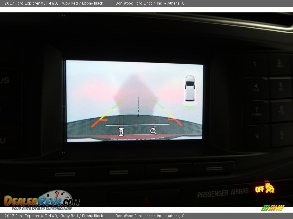 2017 Ford Explorer XLT 4WD Ruby Red / Ebony Black Photo #5