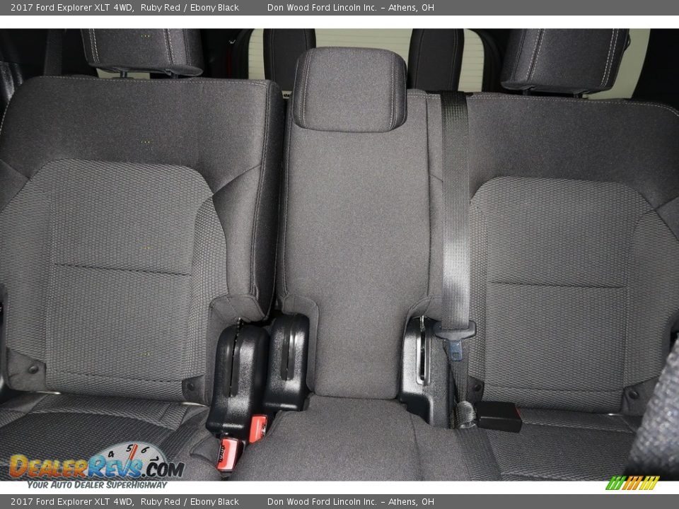 2017 Ford Explorer XLT 4WD Ruby Red / Ebony Black Photo #23