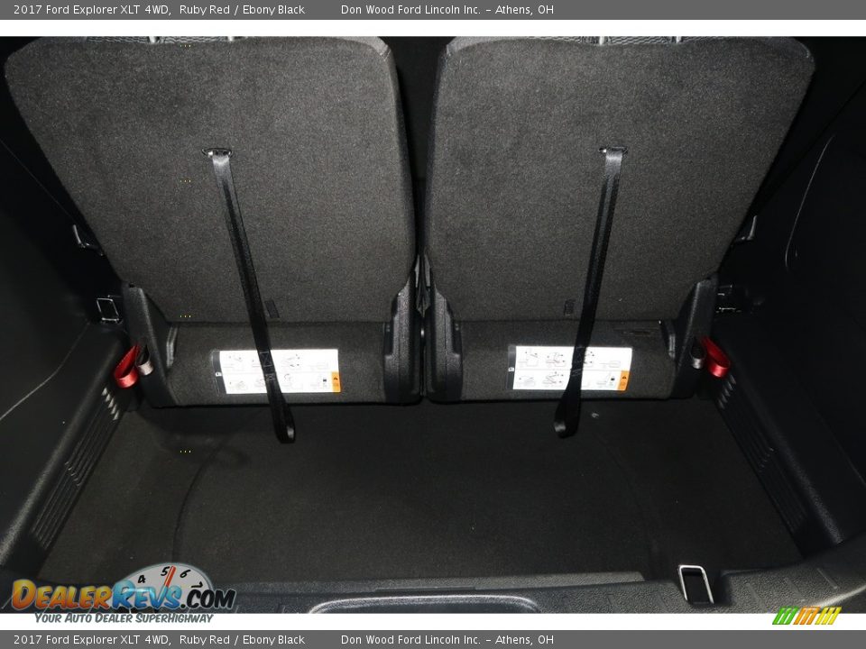 2017 Ford Explorer XLT 4WD Ruby Red / Ebony Black Photo #27