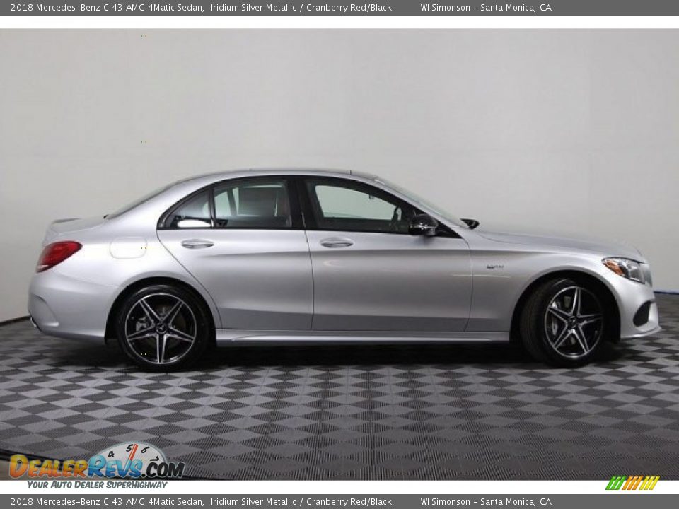 Iridium Silver Metallic 2018 Mercedes-Benz C 43 AMG 4Matic Sedan Photo #4