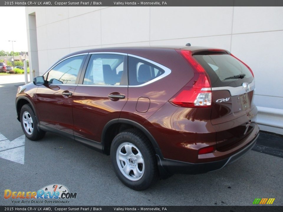 2015 Honda CR-V LX AWD Copper Sunset Pearl / Black Photo #3