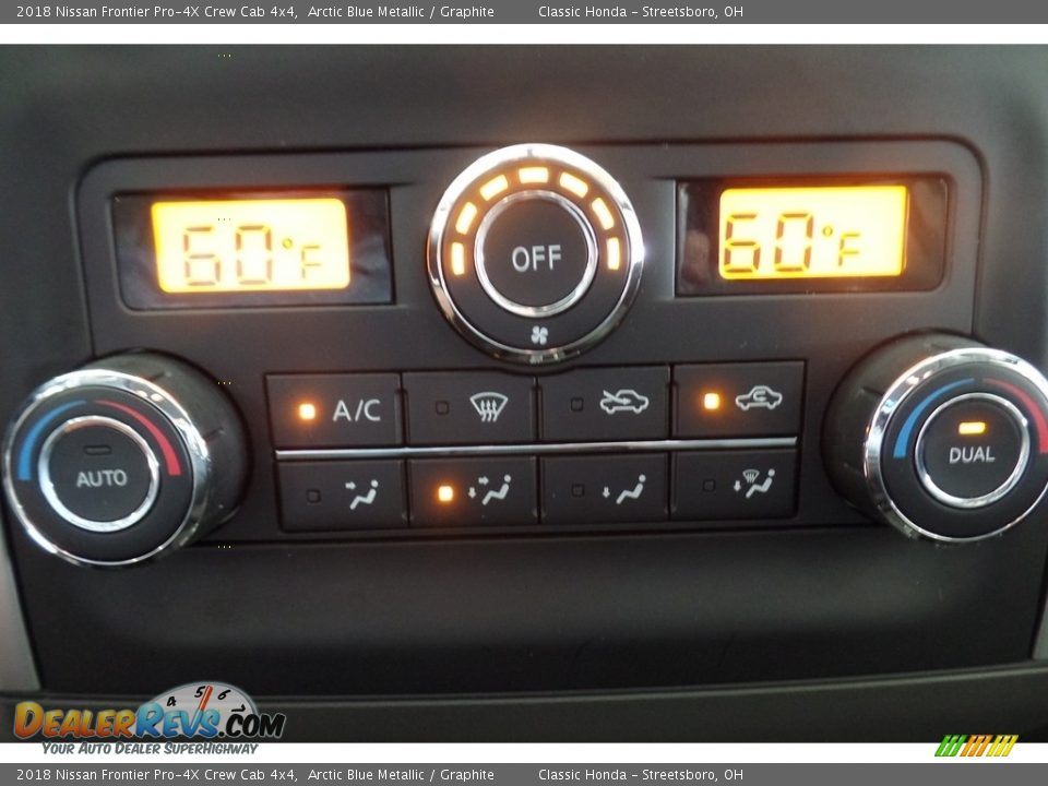 2018 Nissan Frontier Pro-4X Crew Cab 4x4 Arctic Blue Metallic / Graphite Photo #28