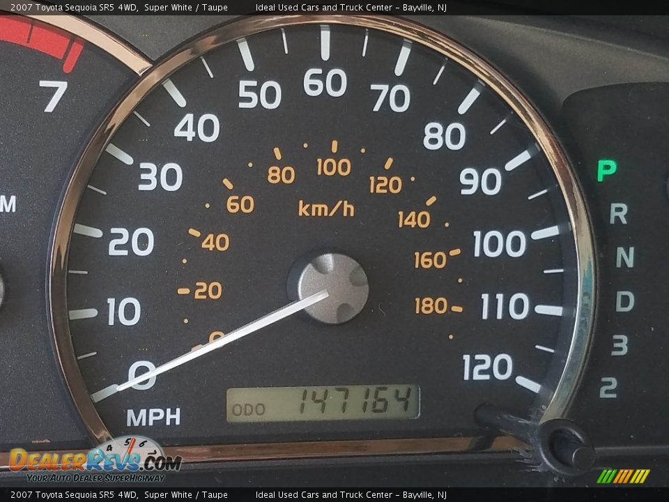 2007 Toyota Sequoia SR5 4WD Super White / Taupe Photo #17