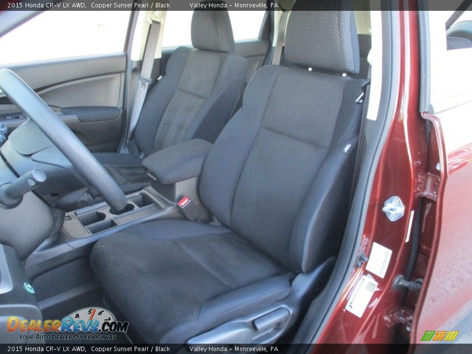2015 Honda CR-V LX AWD Copper Sunset Pearl / Black Photo #10