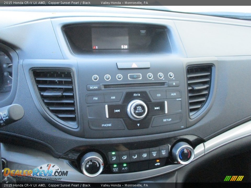 2015 Honda CR-V LX AWD Copper Sunset Pearl / Black Photo #14