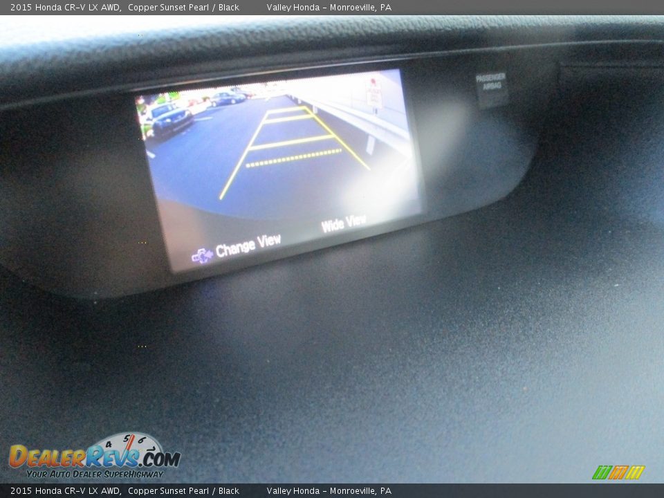 2015 Honda CR-V LX AWD Copper Sunset Pearl / Black Photo #15