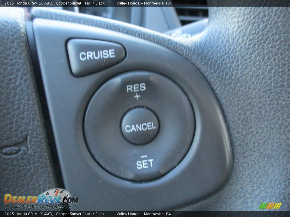 2015 Honda CR-V LX AWD Copper Sunset Pearl / Black Photo #16
