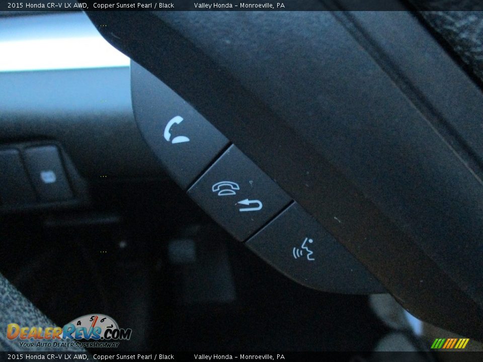 2015 Honda CR-V LX AWD Copper Sunset Pearl / Black Photo #17