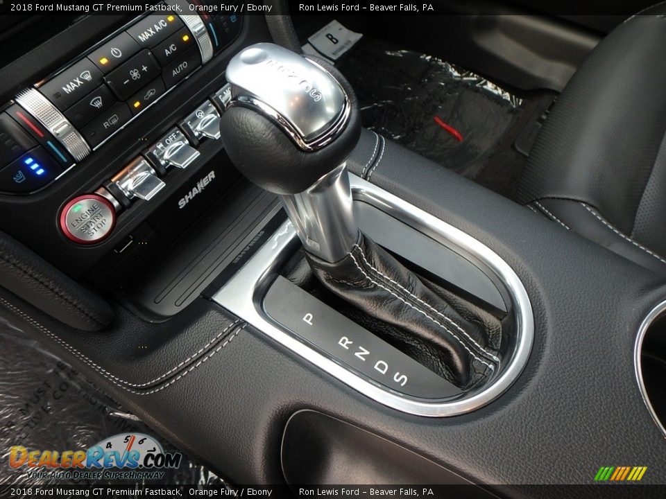 2018 Ford Mustang GT Premium Fastback Shifter Photo #17