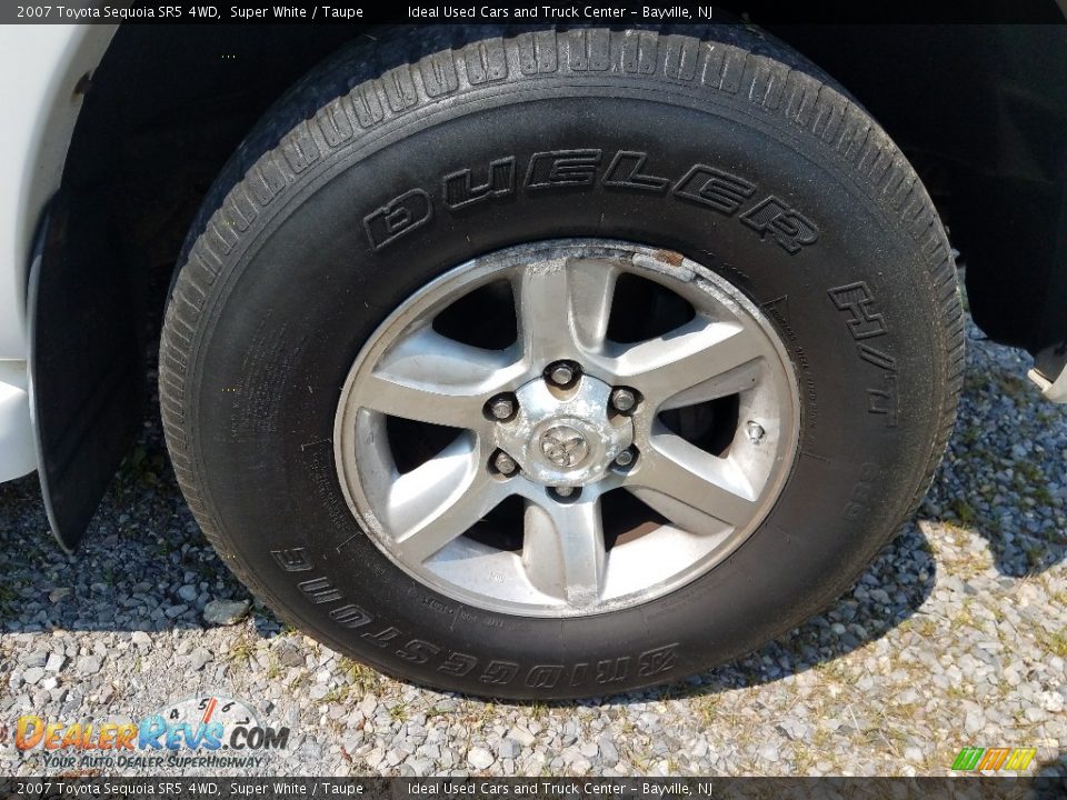 2007 Toyota Sequoia SR5 4WD Super White / Taupe Photo #33