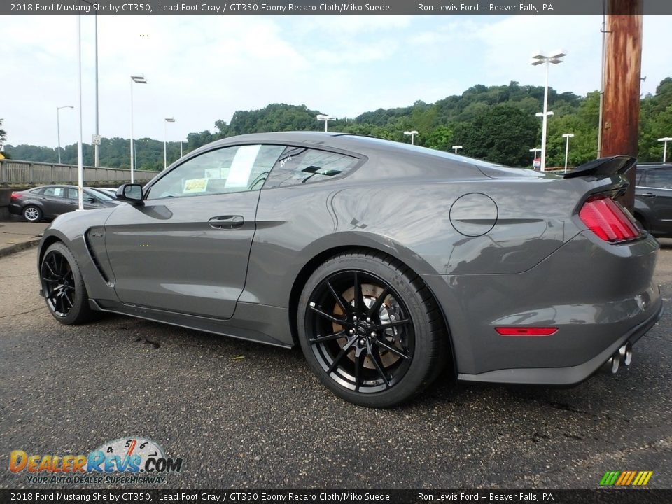 Lead Foot Gray 2018 Ford Mustang Shelby GT350 Photo #4