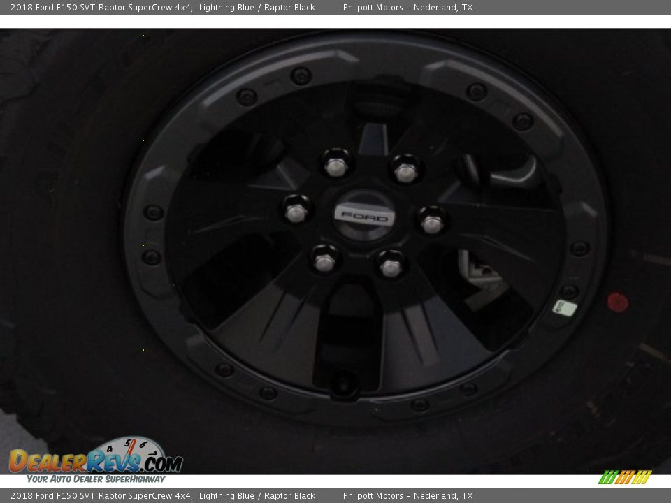 2018 Ford F150 SVT Raptor SuperCrew 4x4 Lightning Blue / Raptor Black Photo #5