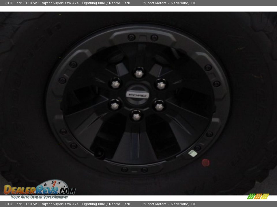 2018 Ford F150 SVT Raptor SuperCrew 4x4 Lightning Blue / Raptor Black Photo #6