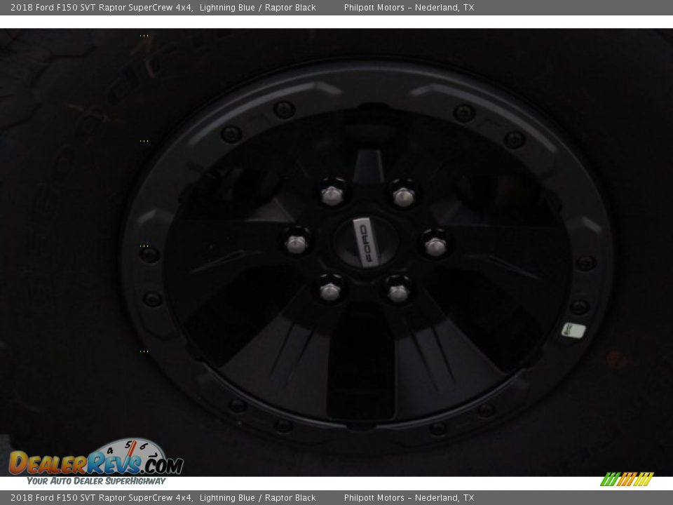 2018 Ford F150 SVT Raptor SuperCrew 4x4 Lightning Blue / Raptor Black Photo #10