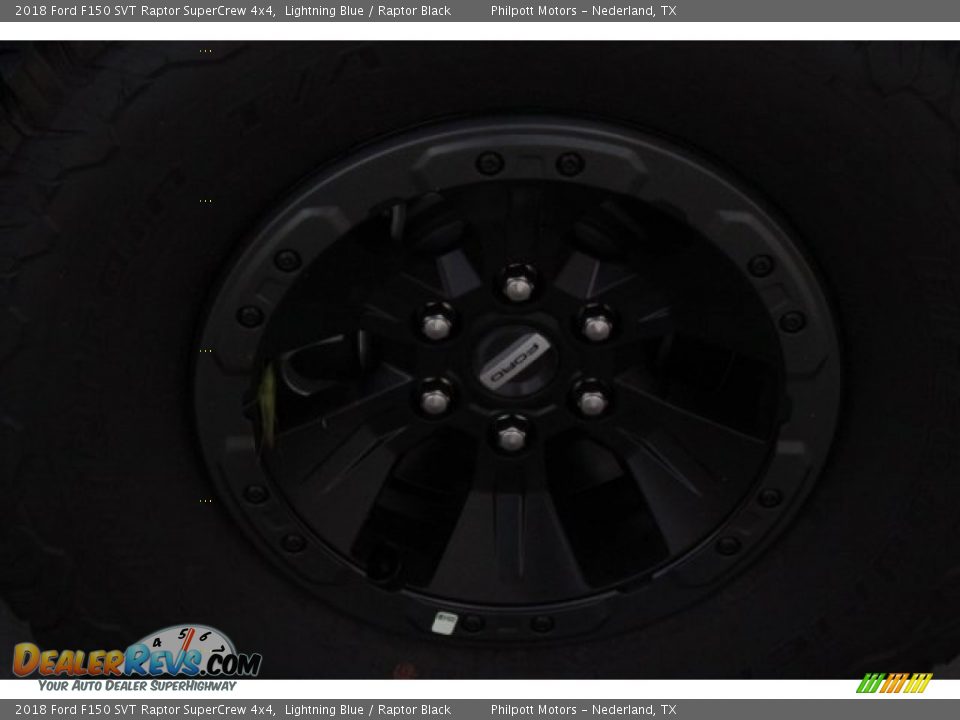 2018 Ford F150 SVT Raptor SuperCrew 4x4 Lightning Blue / Raptor Black Photo #11