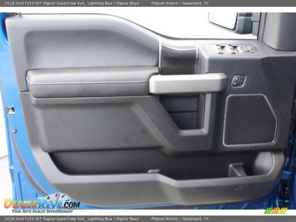 2018 Ford F150 SVT Raptor SuperCrew 4x4 Lightning Blue / Raptor Black Photo #12