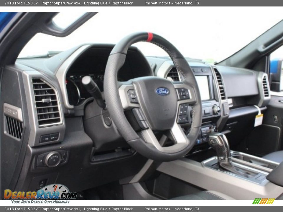 2018 Ford F150 SVT Raptor SuperCrew 4x4 Lightning Blue / Raptor Black Photo #13
