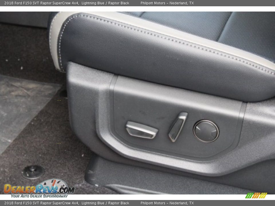 2018 Ford F150 SVT Raptor SuperCrew 4x4 Lightning Blue / Raptor Black Photo #15