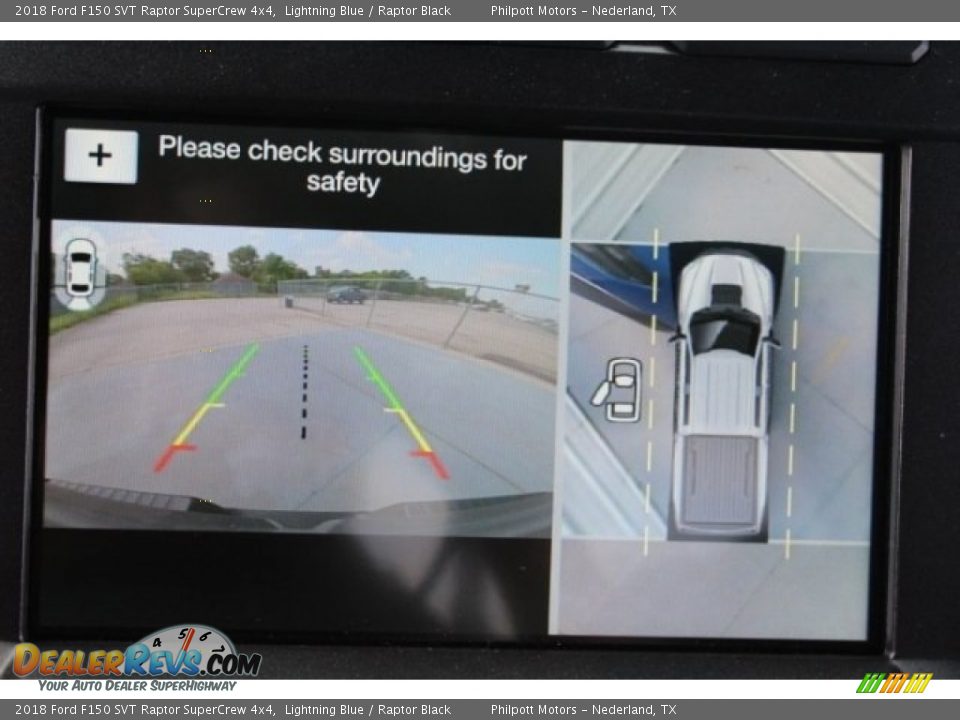 2018 Ford F150 SVT Raptor SuperCrew 4x4 Lightning Blue / Raptor Black Photo #16