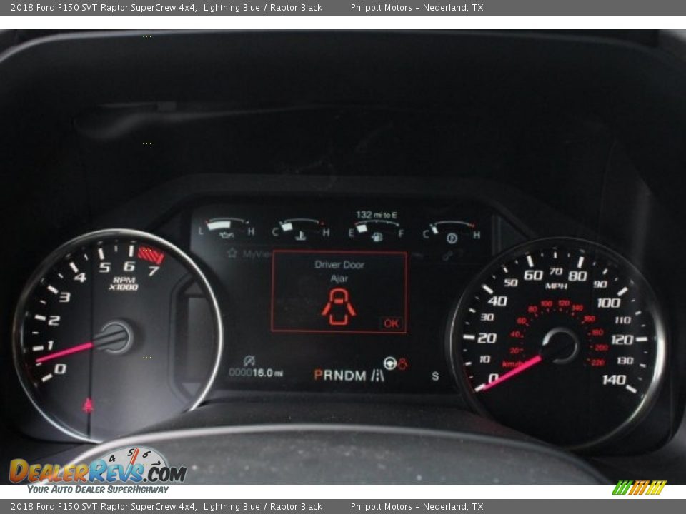2018 Ford F150 SVT Raptor SuperCrew 4x4 Lightning Blue / Raptor Black Photo #23