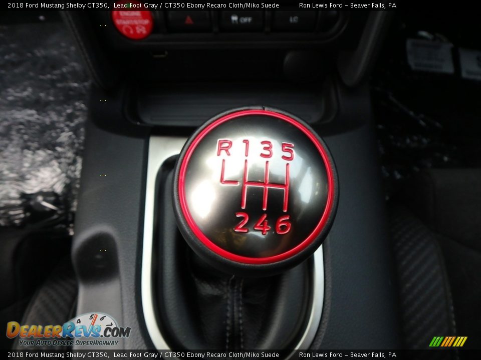 2018 Ford Mustang Shelby GT350 Shifter Photo #18