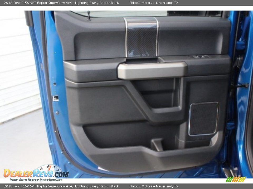 2018 Ford F150 SVT Raptor SuperCrew 4x4 Lightning Blue / Raptor Black Photo #25