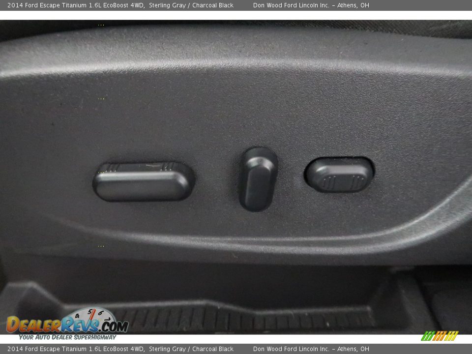 2014 Ford Escape Titanium 1.6L EcoBoost 4WD Sterling Gray / Charcoal Black Photo #3