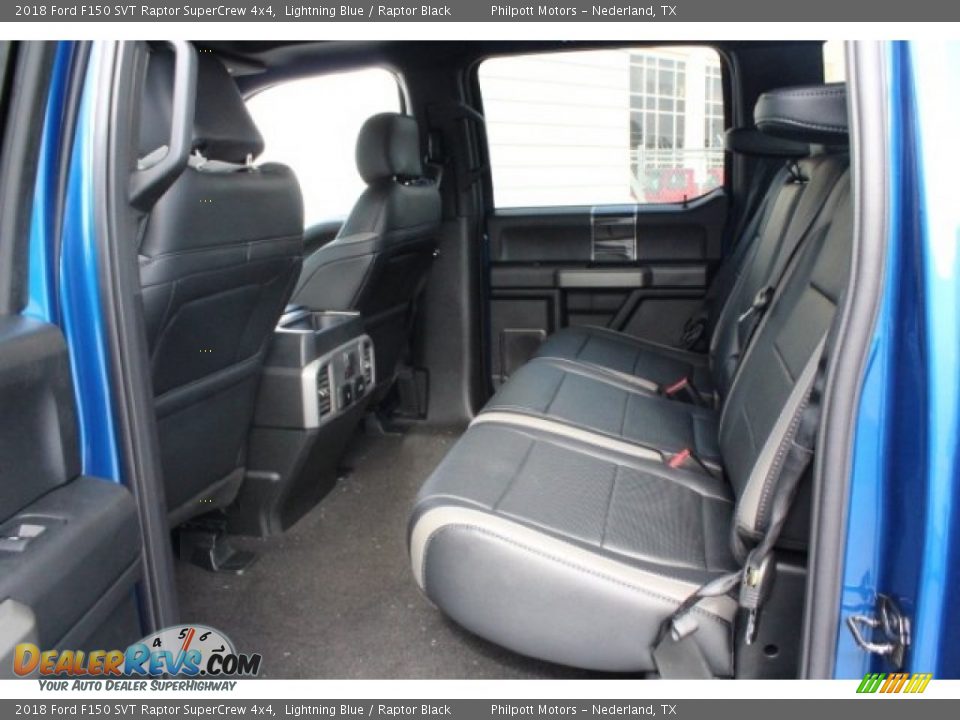 2018 Ford F150 SVT Raptor SuperCrew 4x4 Lightning Blue / Raptor Black Photo #26