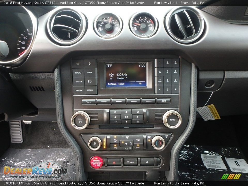 Controls of 2018 Ford Mustang Shelby GT350 Photo #19