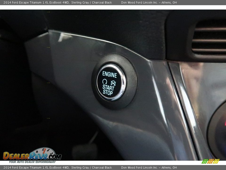 2014 Ford Escape Titanium 1.6L EcoBoost 4WD Sterling Gray / Charcoal Black Photo #5