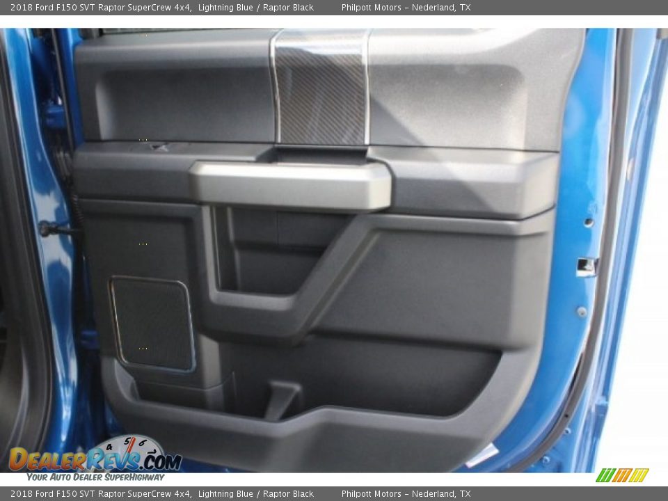 2018 Ford F150 SVT Raptor SuperCrew 4x4 Lightning Blue / Raptor Black Photo #30